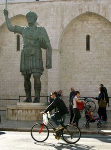 Karen McCann, The Colossus of Barletta,  Barletta, Italy