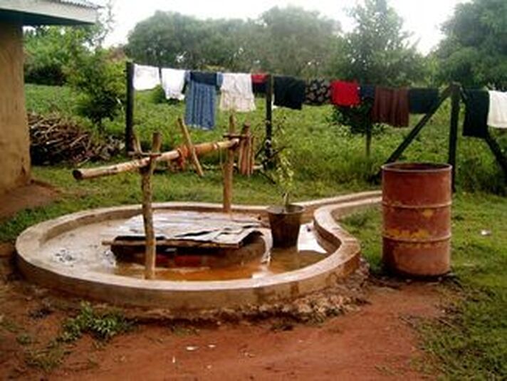 Karen McCann, Kenya, village well