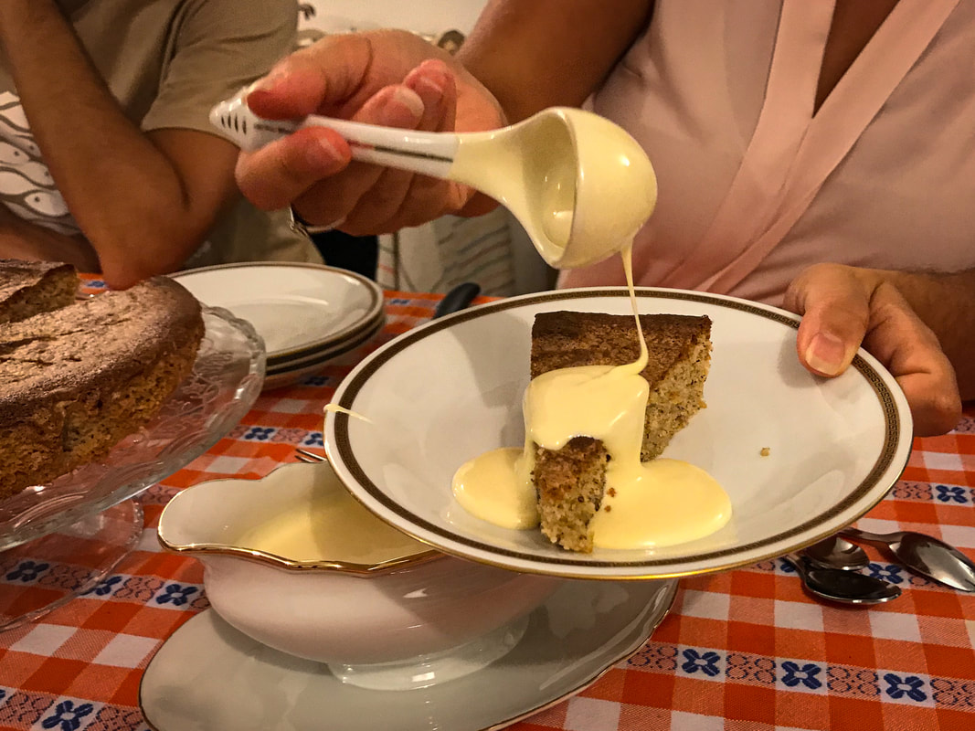 Gluten-free Italian Food / Cooking for celiac disease / Flourless Hazelnut Cake / Carlotta's Secrets for Cooking Italian Comfort Food / Karen McCann / EnjoyLivingAbroad.com