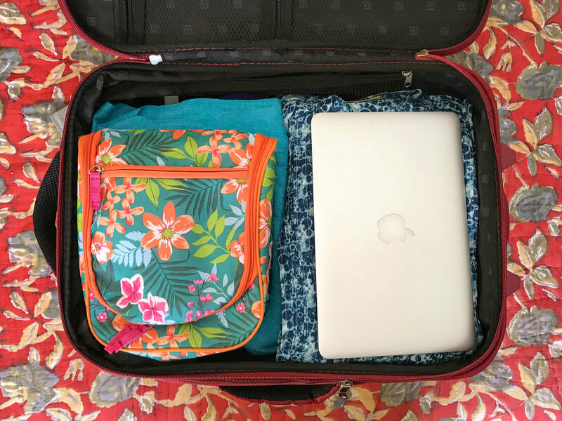 Packing Extra Light / Packing 1 Small Carry-on for 4 Months on the Road / Karen McCann / EnjoyLivingAbroad.com